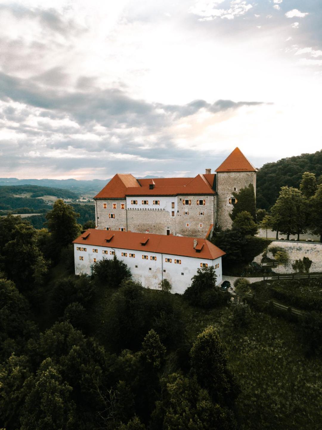 Rooms & Apartments Podsreda Castle Экстерьер фото